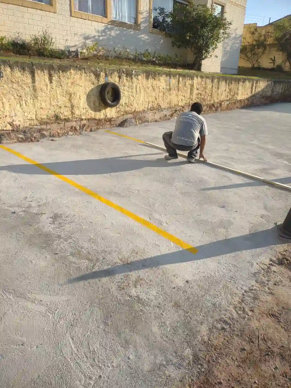 Pintura de area externa